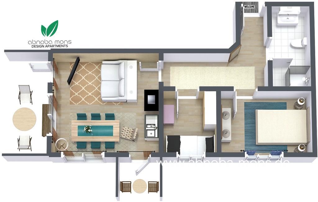Abnoba Mons Design Apartment Lenzkirch Eksteriør billede